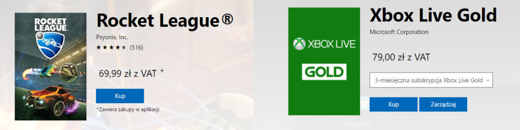 Rocket League + Xbox Live Gold
