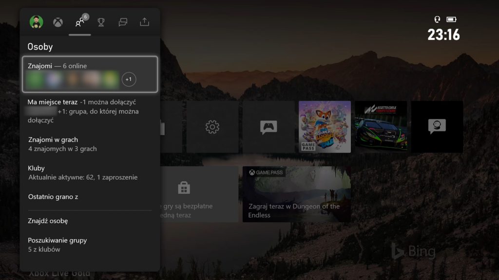 Xbox nowy Dashboard
