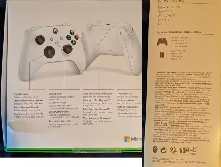 Xbox Series S pad