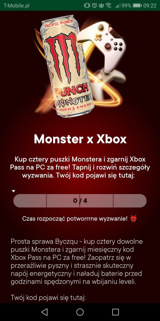 Żabka Monster Game Pass promocja