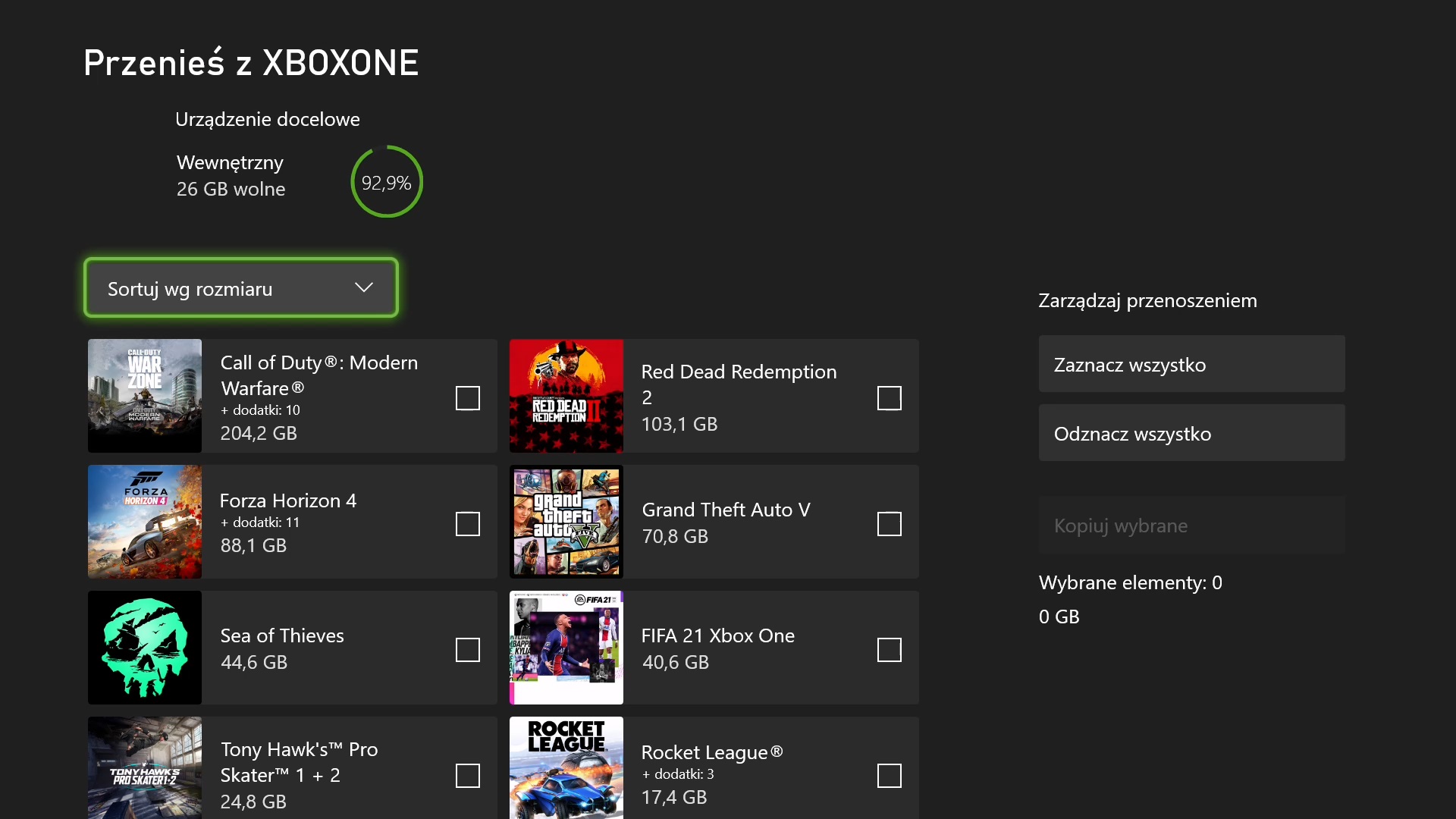 Jak Przeniesc Gry Z Xbox One Na Xbox Series X S Poradnik World Of Xbox