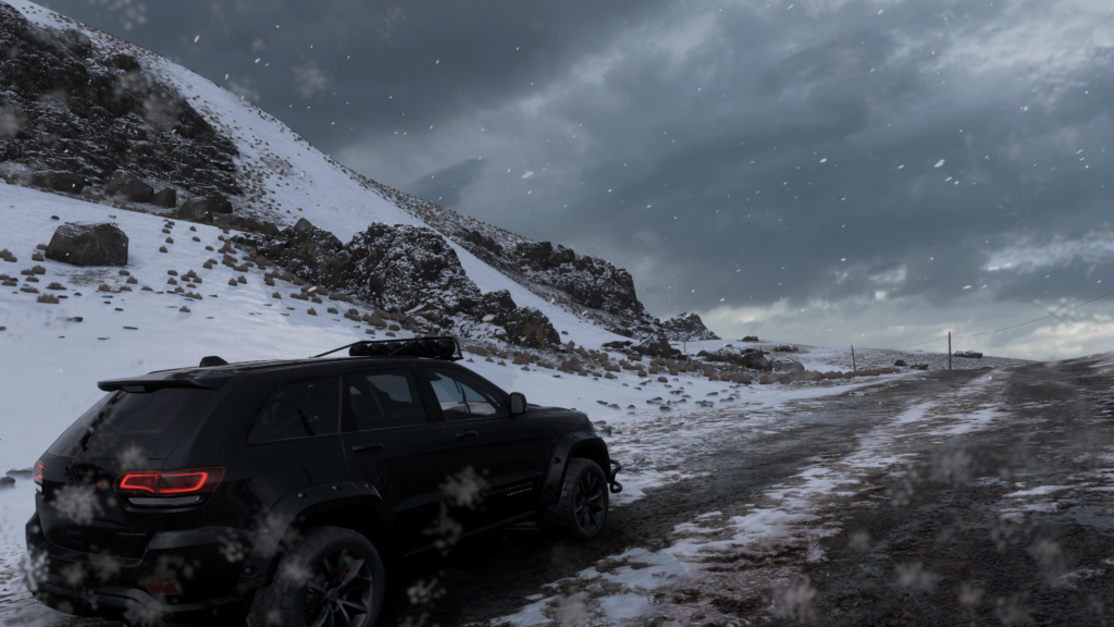 Forza Horizon 5 śnieg