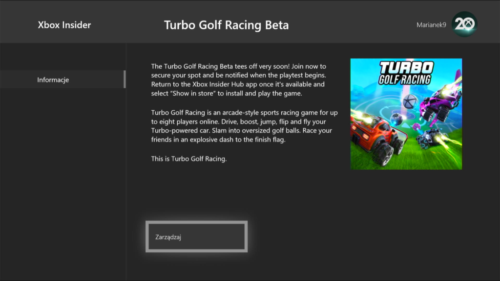 Turbo Golf Racing Beta