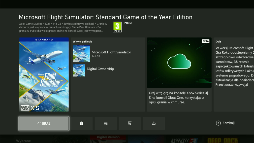 Microsoft Flight Simulator xCloud