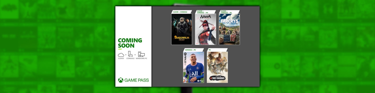 Aktualizacja gier w Xbox Game Pass - czerwiec 2022 #2