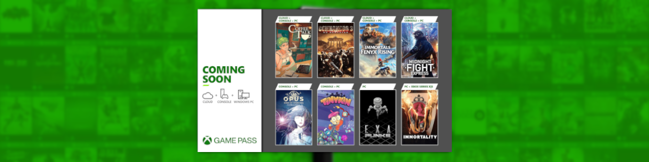 Aktualizacja gier w Xbox Game Pass - sierpień 2022 #2