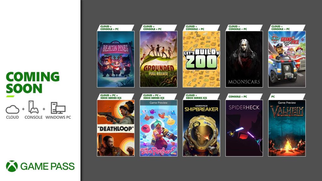 Xbox Game Pass wrzesień 2