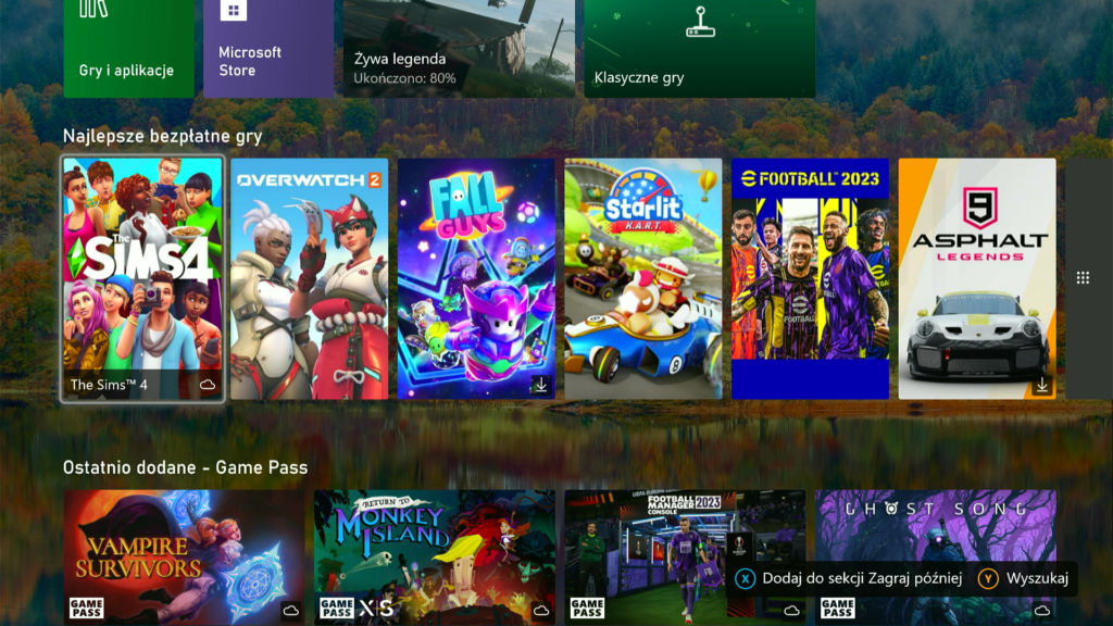 Xbox nowy dashboard