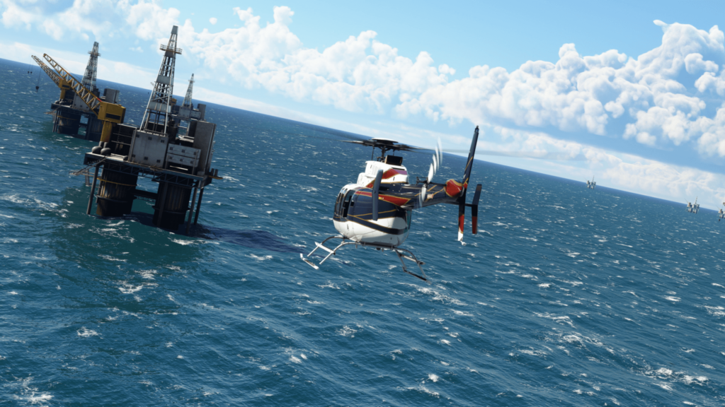Microsoft Flight Simulator helikopter