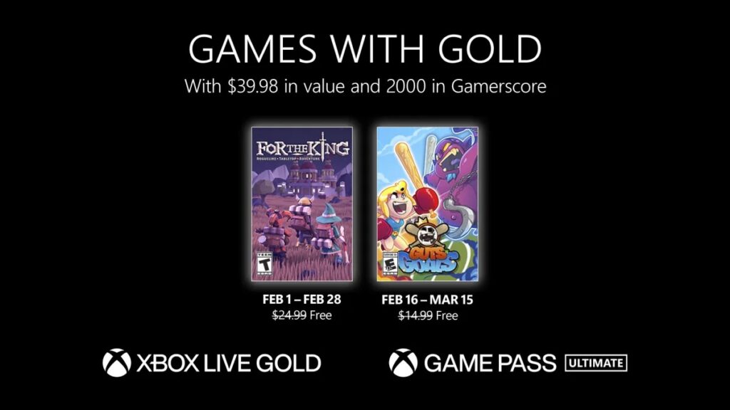 Games with Gold luty 2023