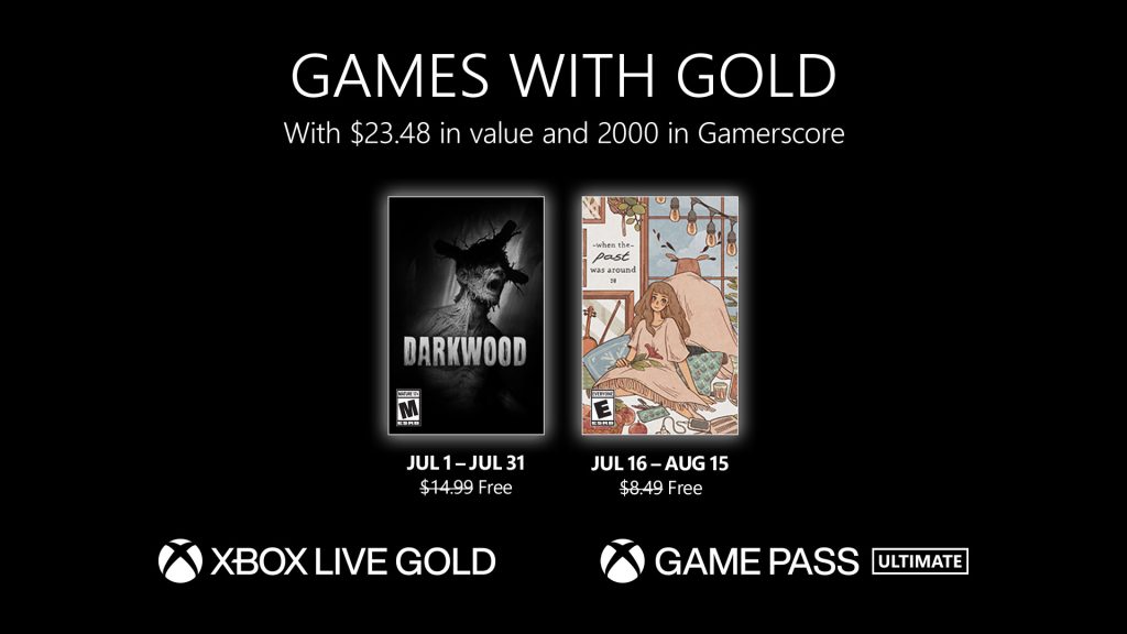 Games with Gold lipiec 2023