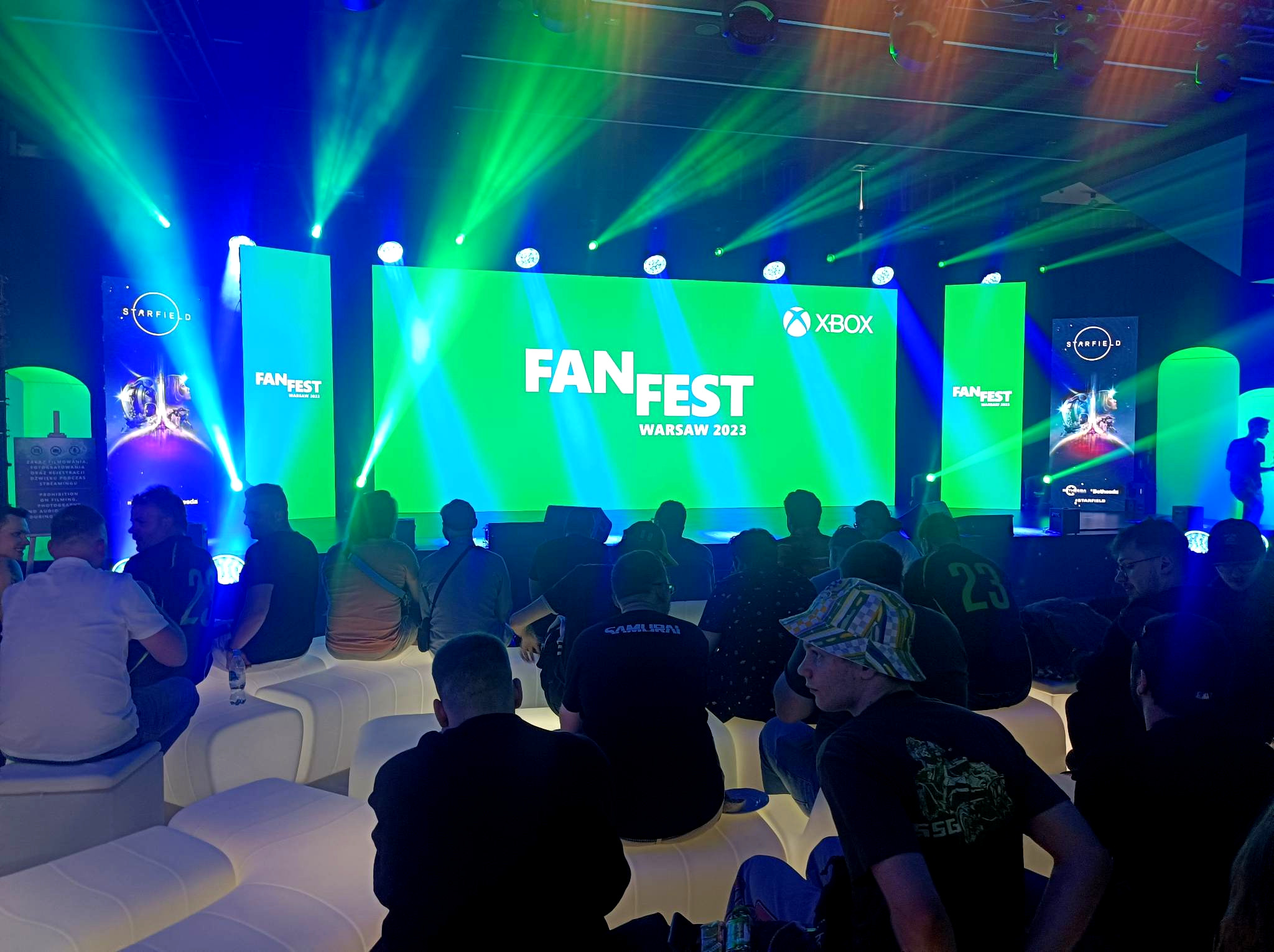 Xbox FanFest Warsaw scena