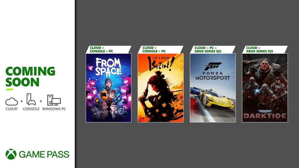 Xbox Game Pass październik