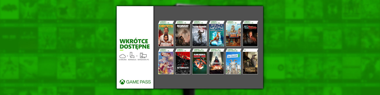 Aktualizacja gier w Xbox Game Pass - grudzień 2023 #1